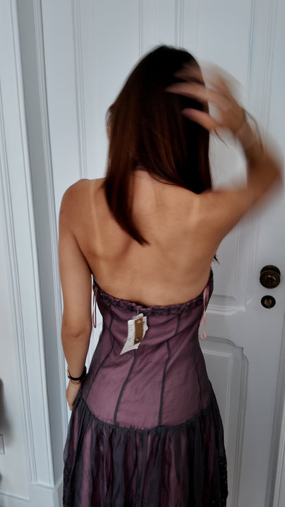 Perfect fairy halter long dress size S (deadstock 160€ new 20 years ago)