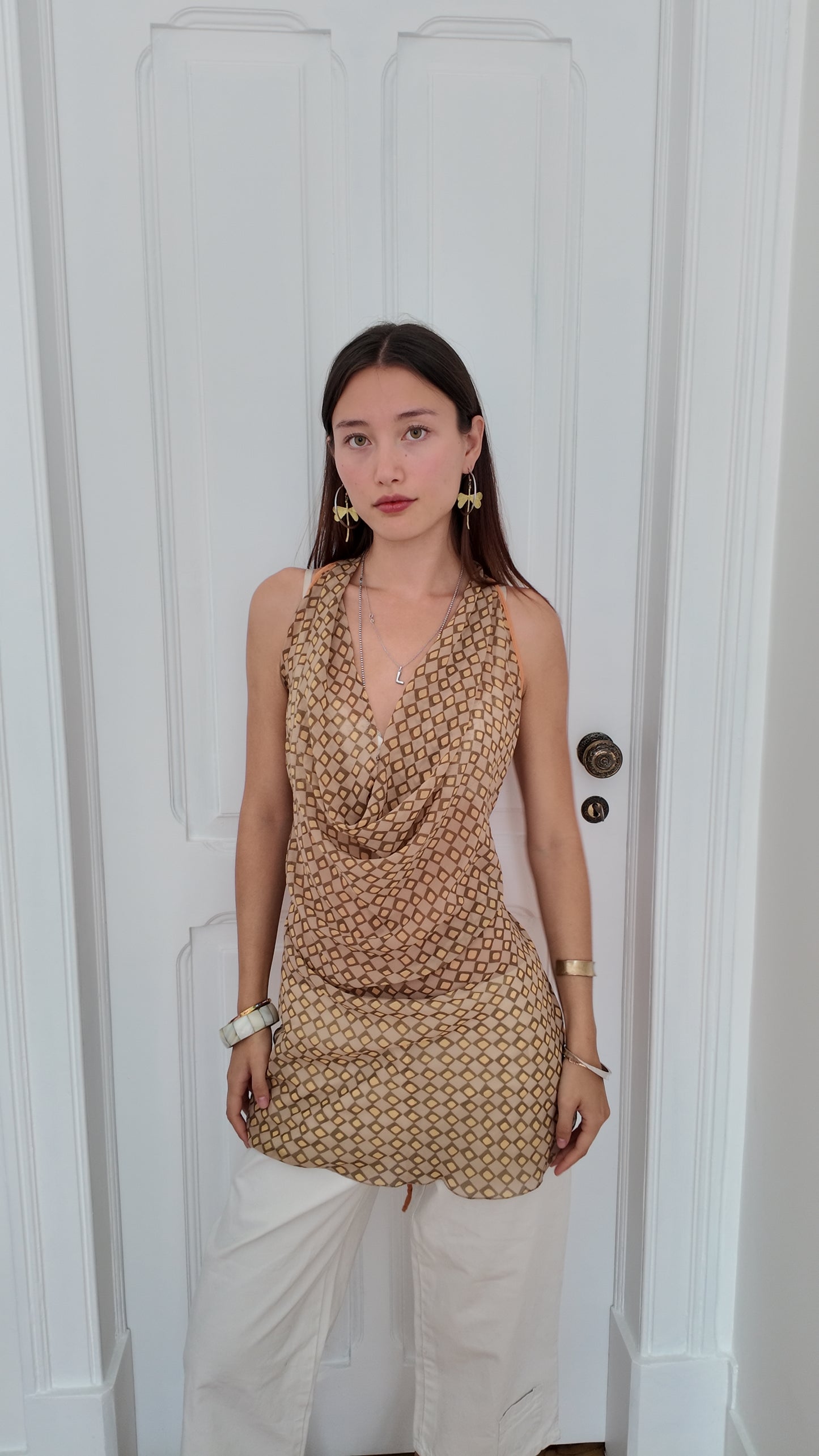 Perfect Y2K long vintage top size M