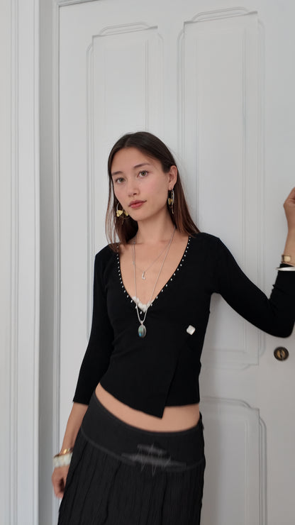 Adorable cardigan with spark detail size XS