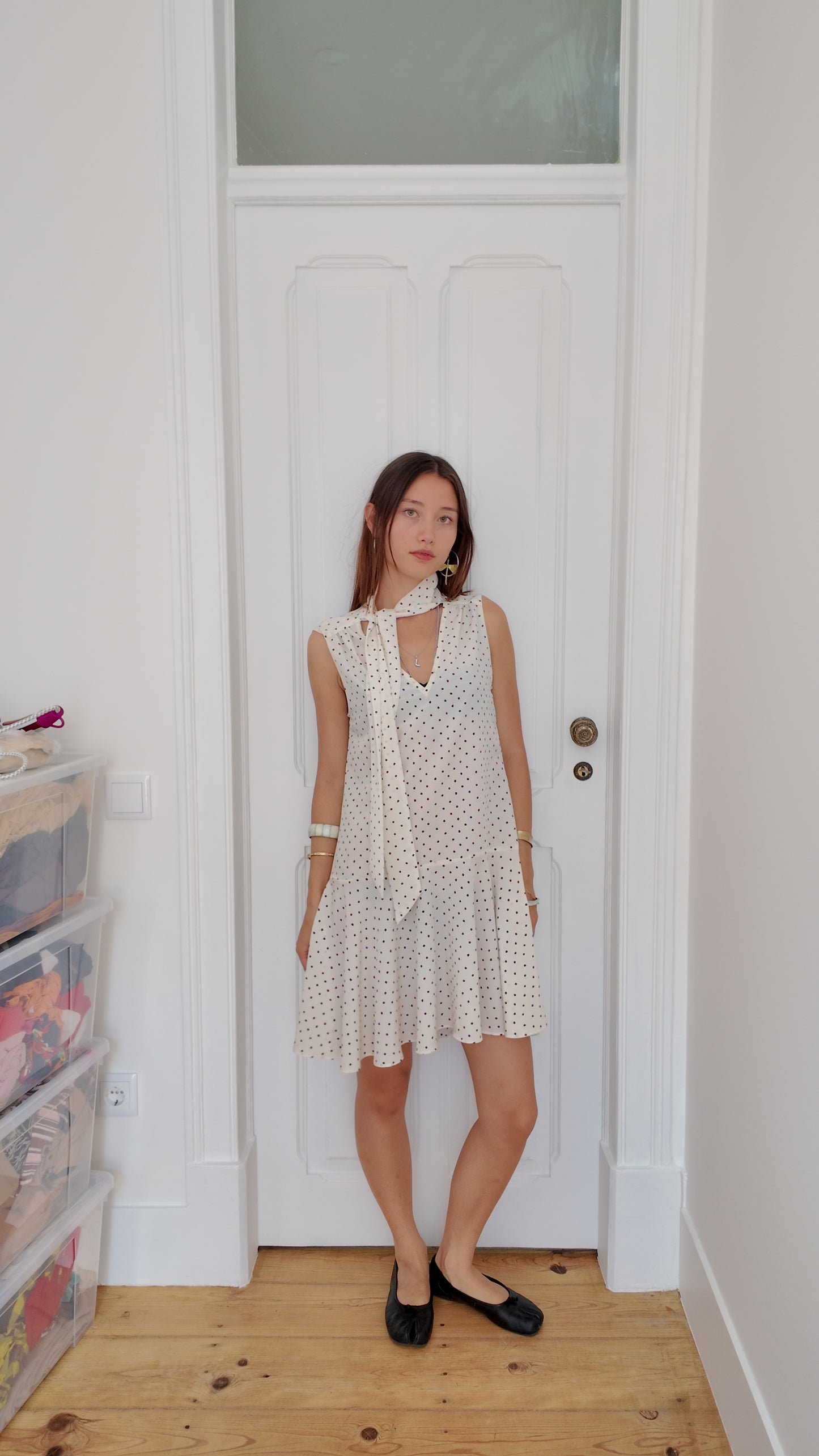 Adorable coquette with dots size M