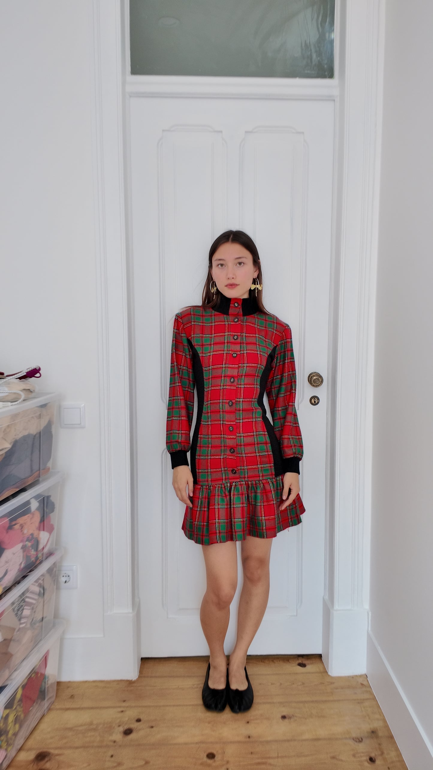 Perfect plaid dress size XS