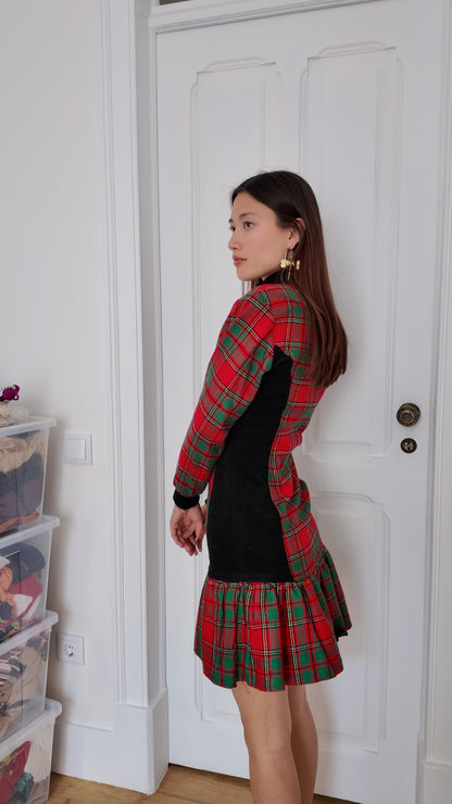 Perfect plaid dress size XS