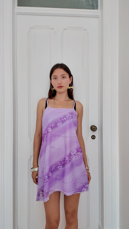 Adorable midi lilac dress size M/L