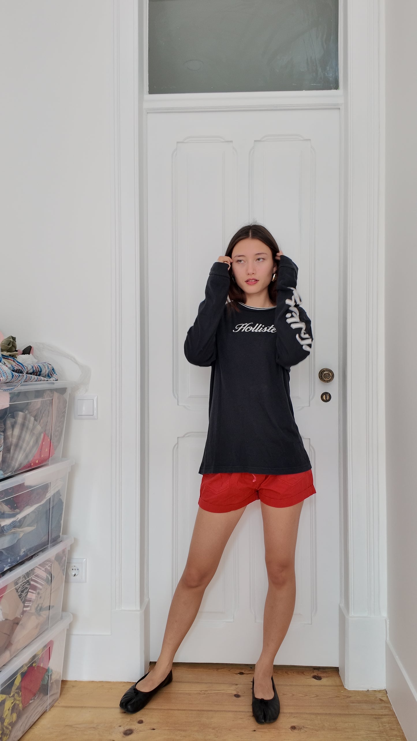 Adorable vintage hollister long sleeve L