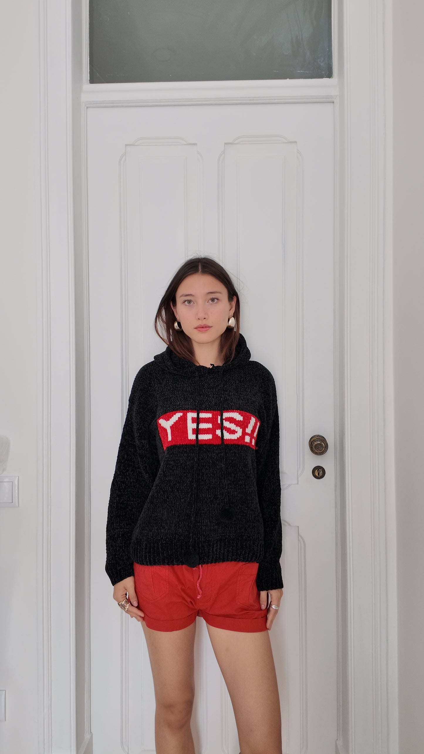 Really cozy YES!! sweater size M