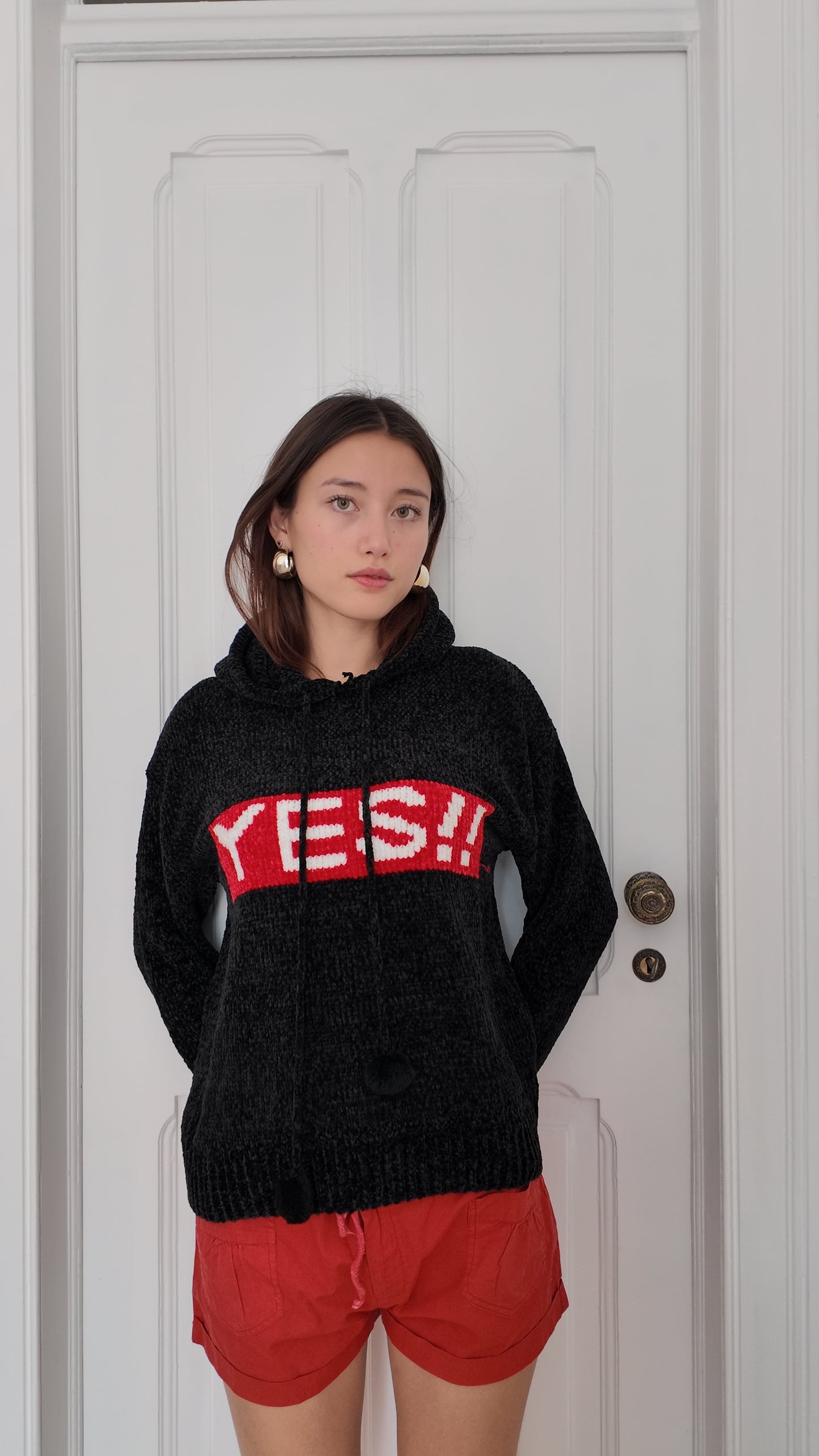 Really cozy YES!! sweater size M