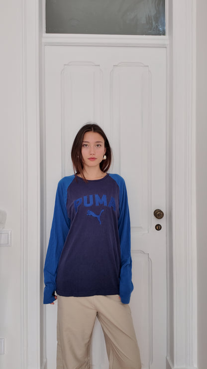 Perfect long sleeve puma top size L