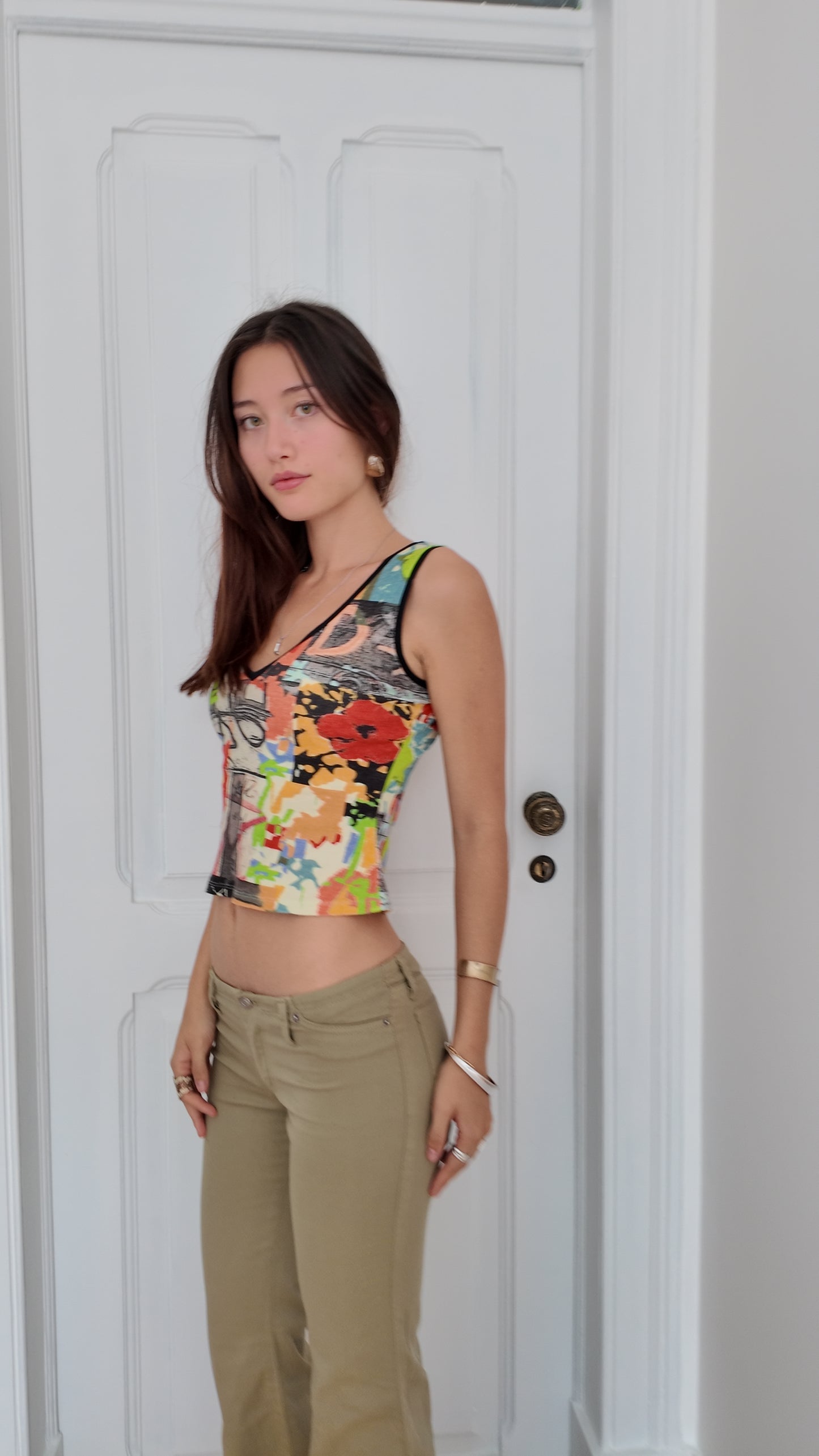 Perfect 34 long flared jeans