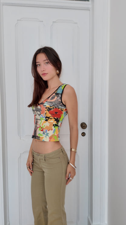 Perfect 34 long flared jeans