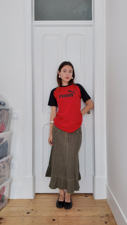 Iconic vintage green skirt size 42