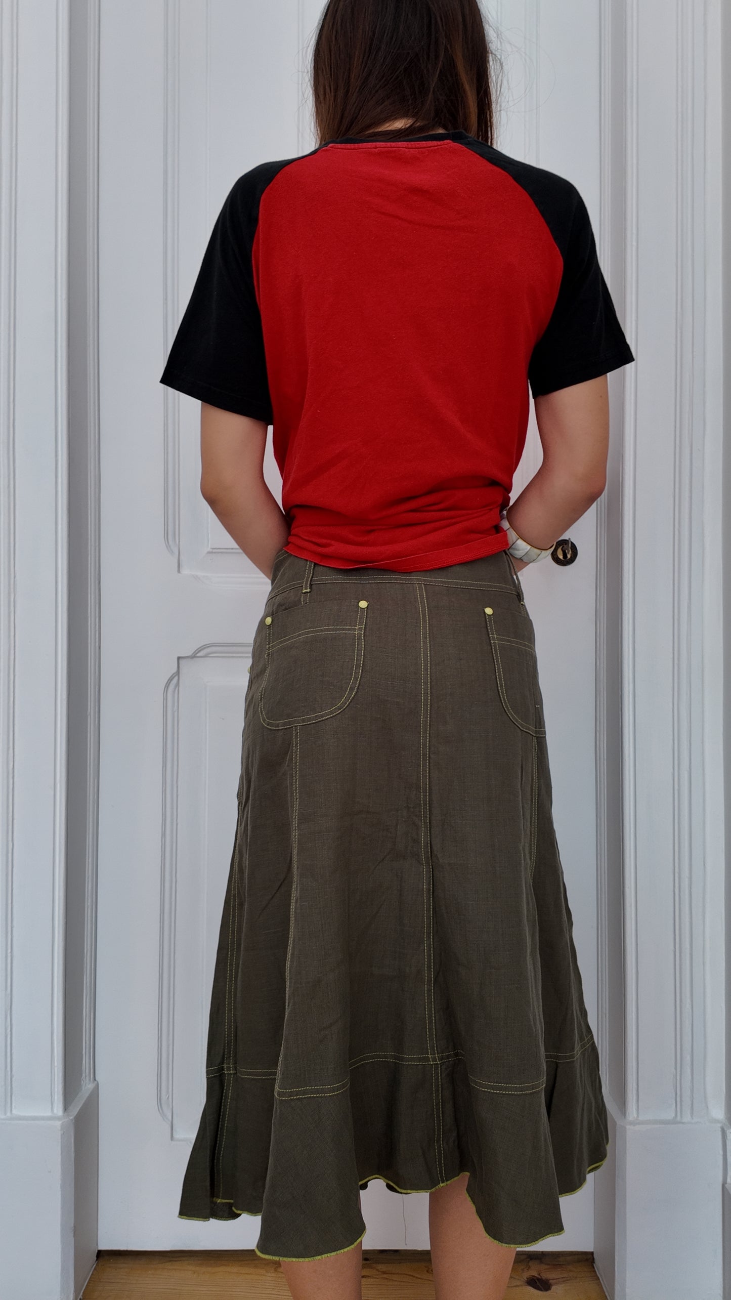 Iconic vintage green skirt size 42