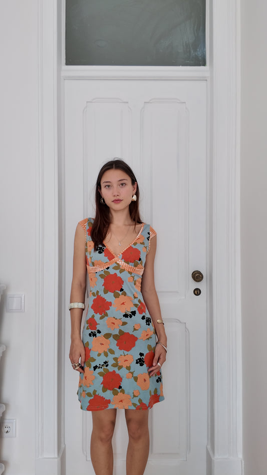 Adorable vintage flower dress size S