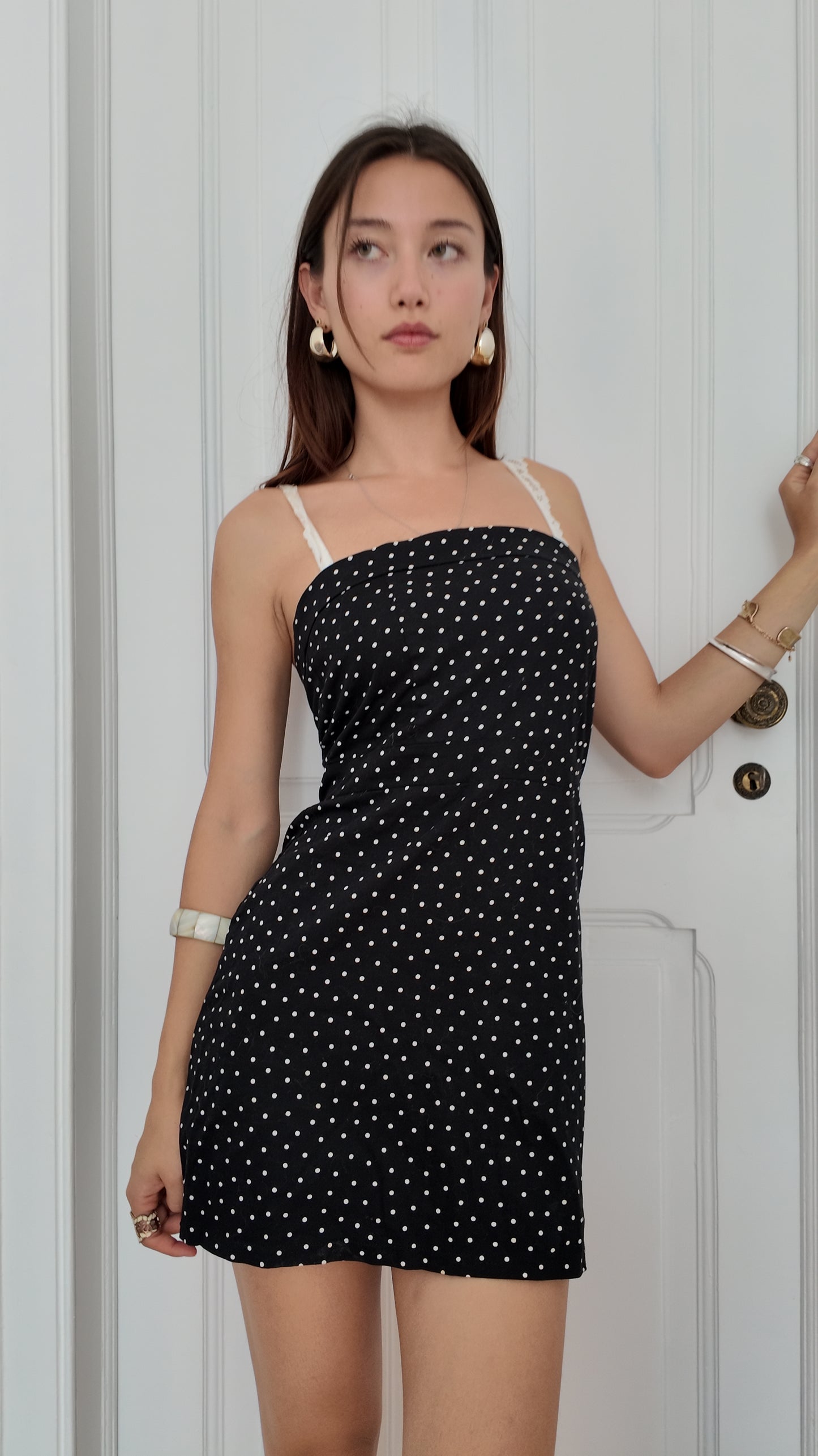 Adorable off the shoulder mini dress size XS