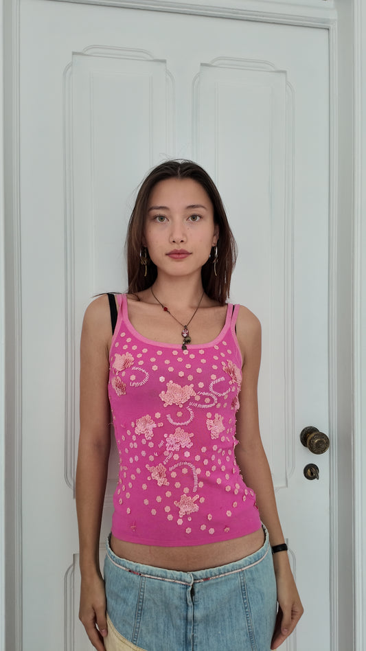 Adorable fairy sequin top size S