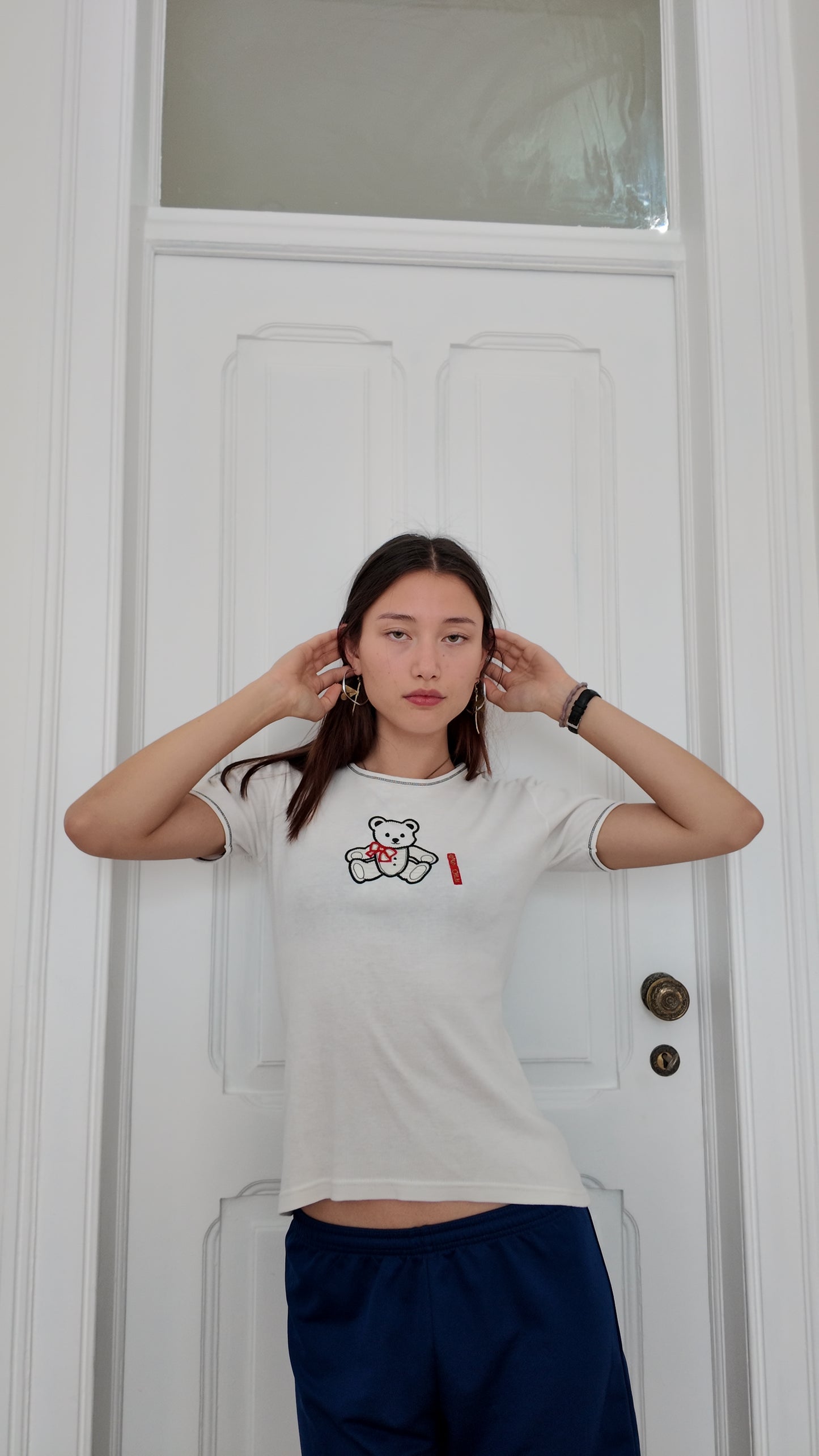 Adorable vintage bear tshirt size M
