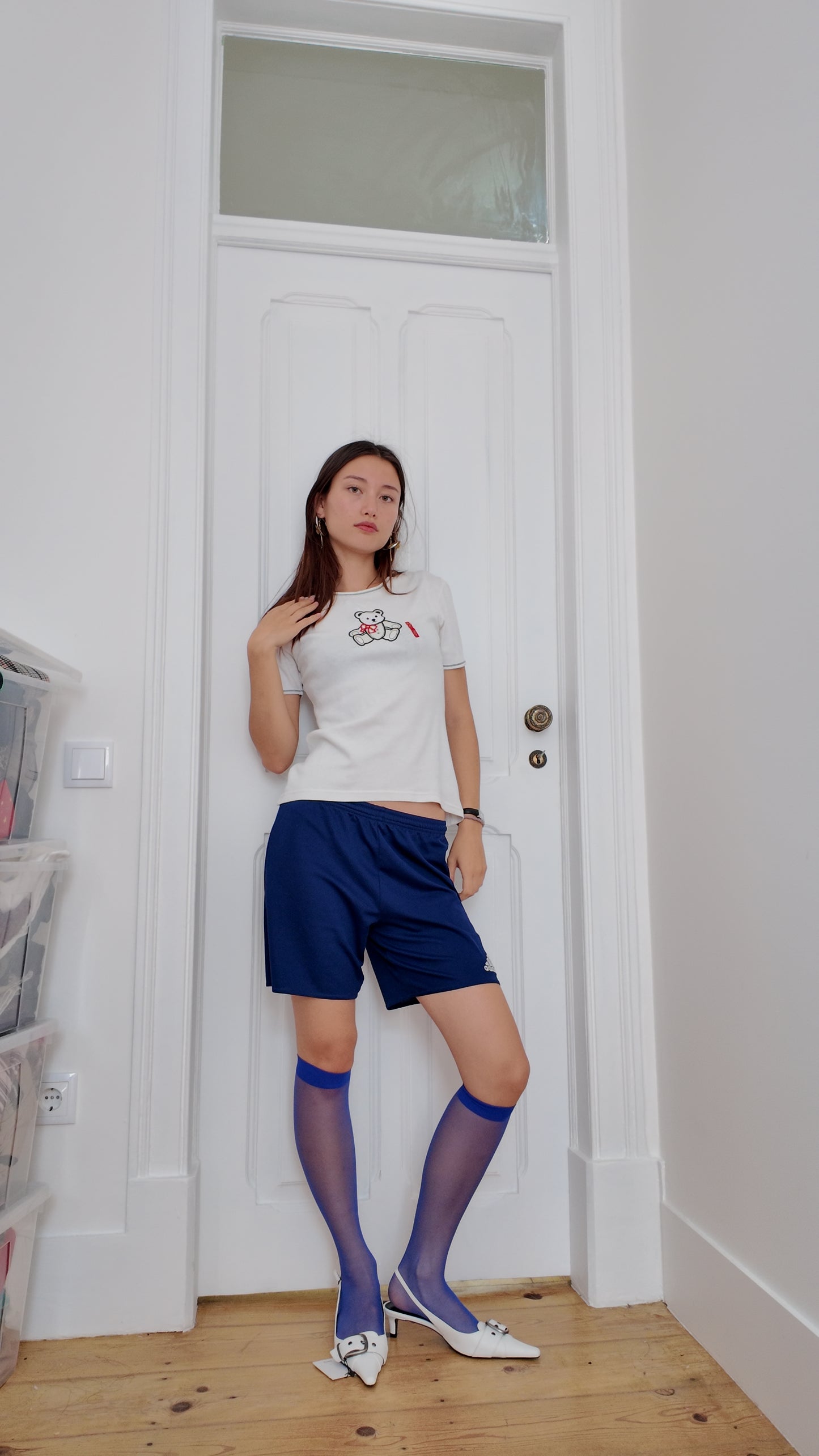 Adorable vintage bear tshirt size M