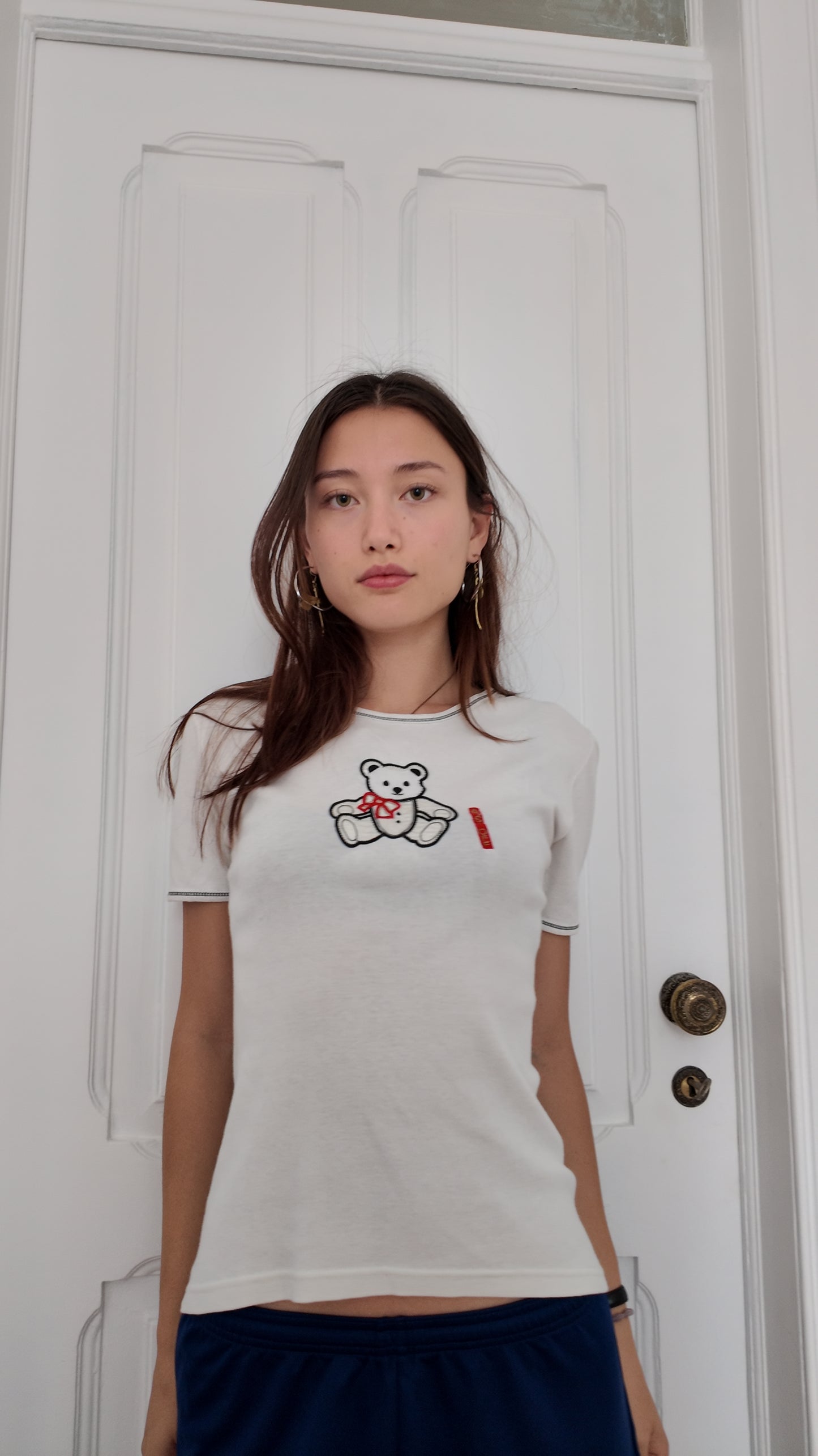 Adorable vintage bear tshirt size M