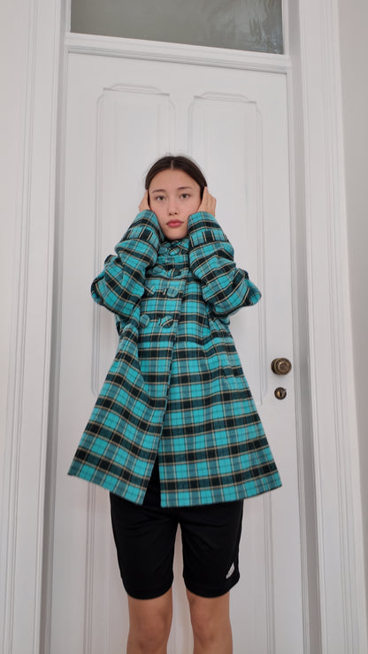 Amazing plaid jacket size M/L
