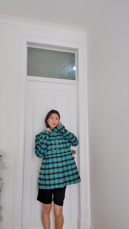 Amazing plaid jacket size M/L