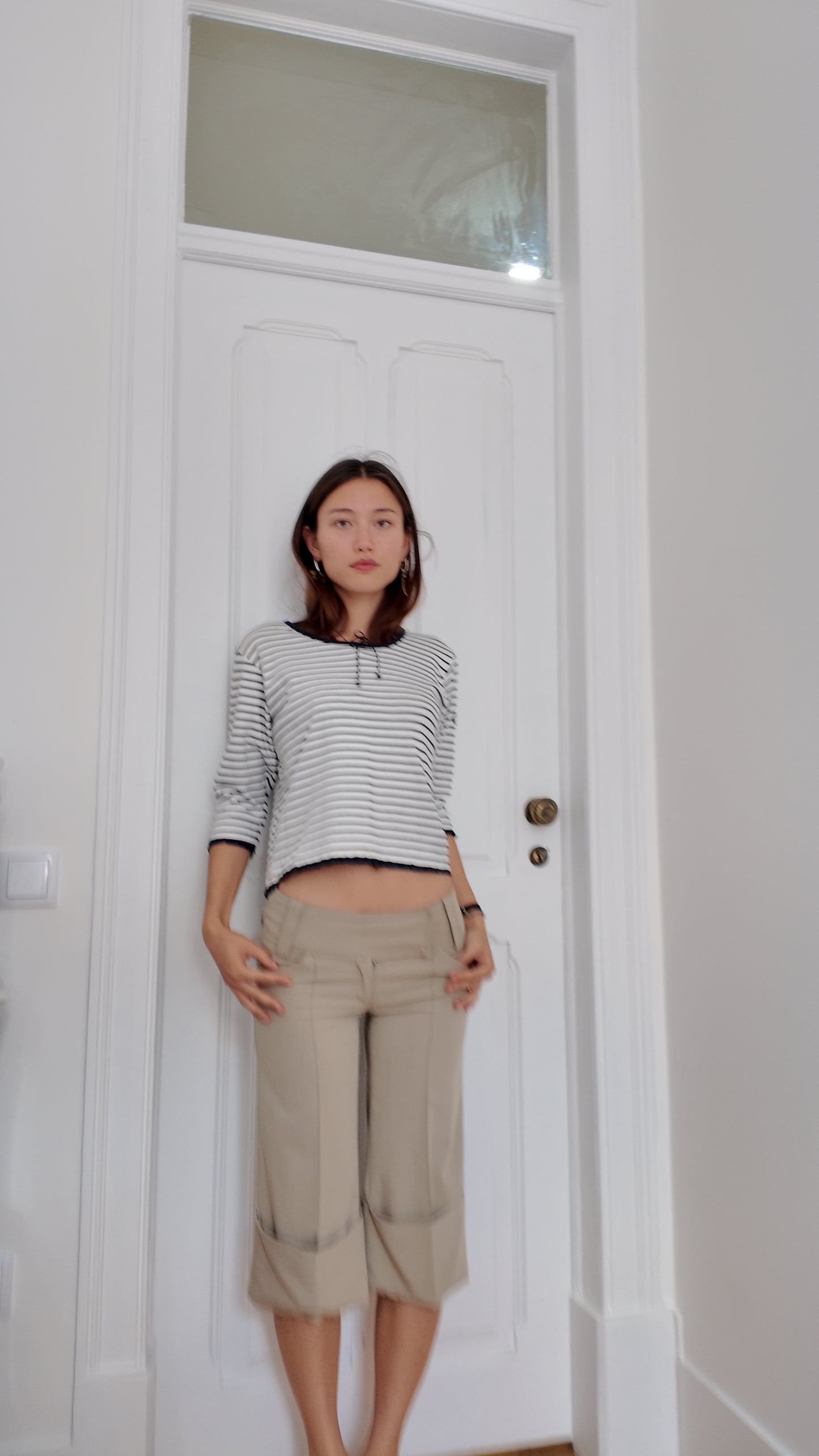 Adorable vintage capri office style pants size 34