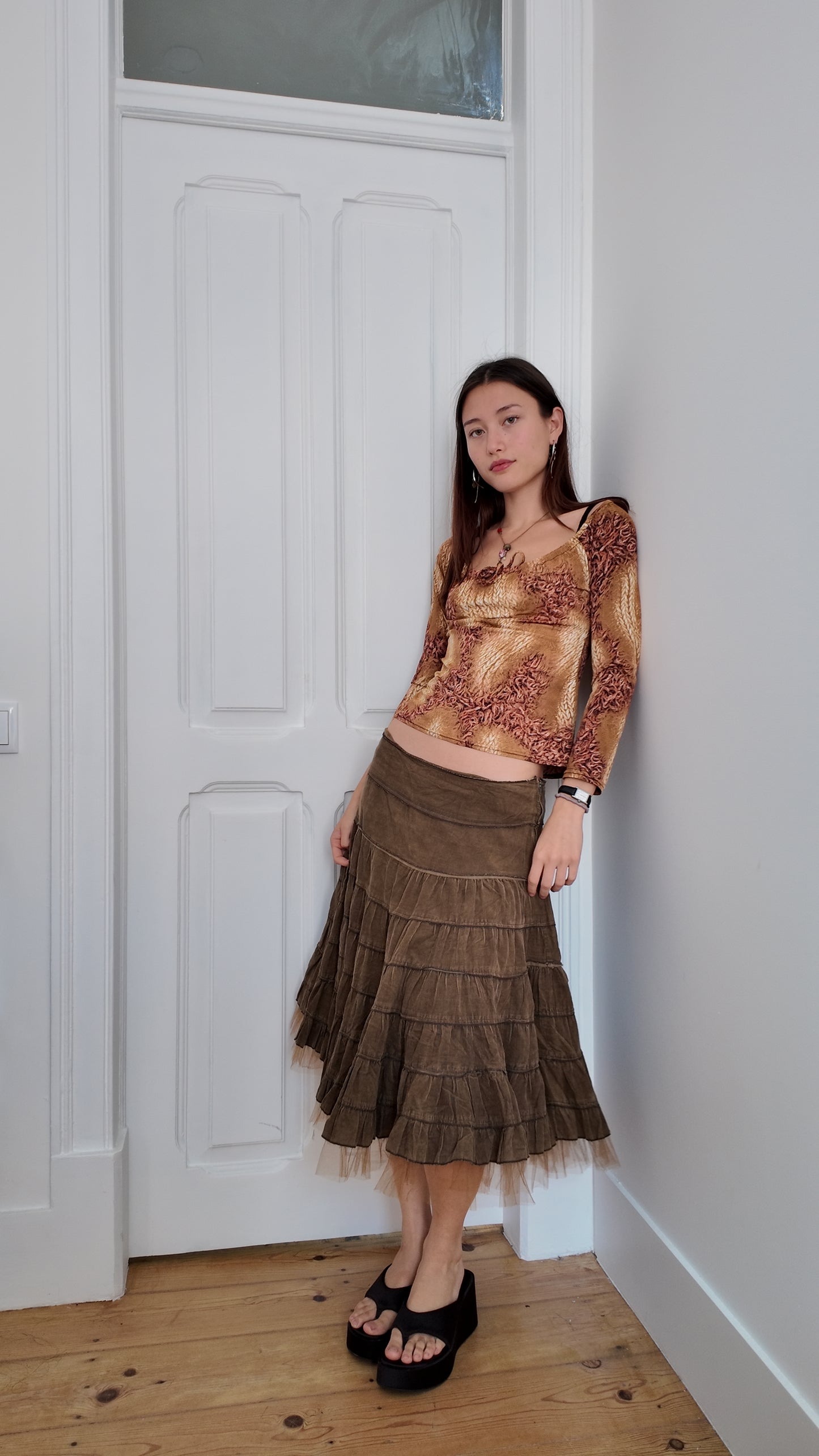 Iconic fairy vintage long sleeve top size S