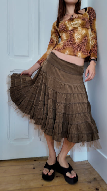 Perfect vintage midi skirt size 38