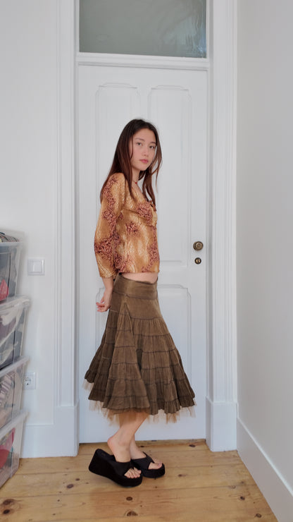 Perfect vintage midi skirt size 38