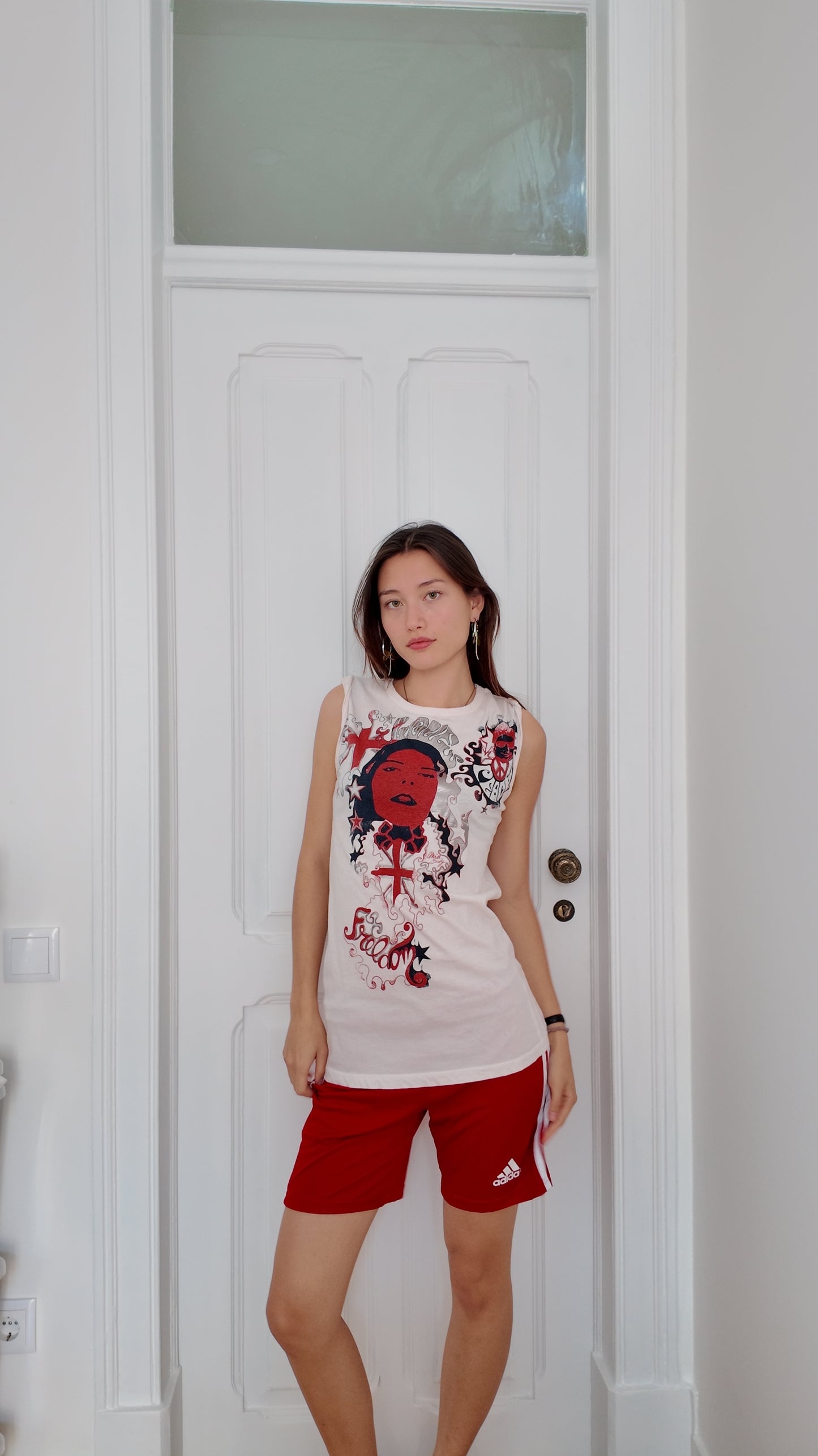 Iconic long miss sixty vintage top size S/M