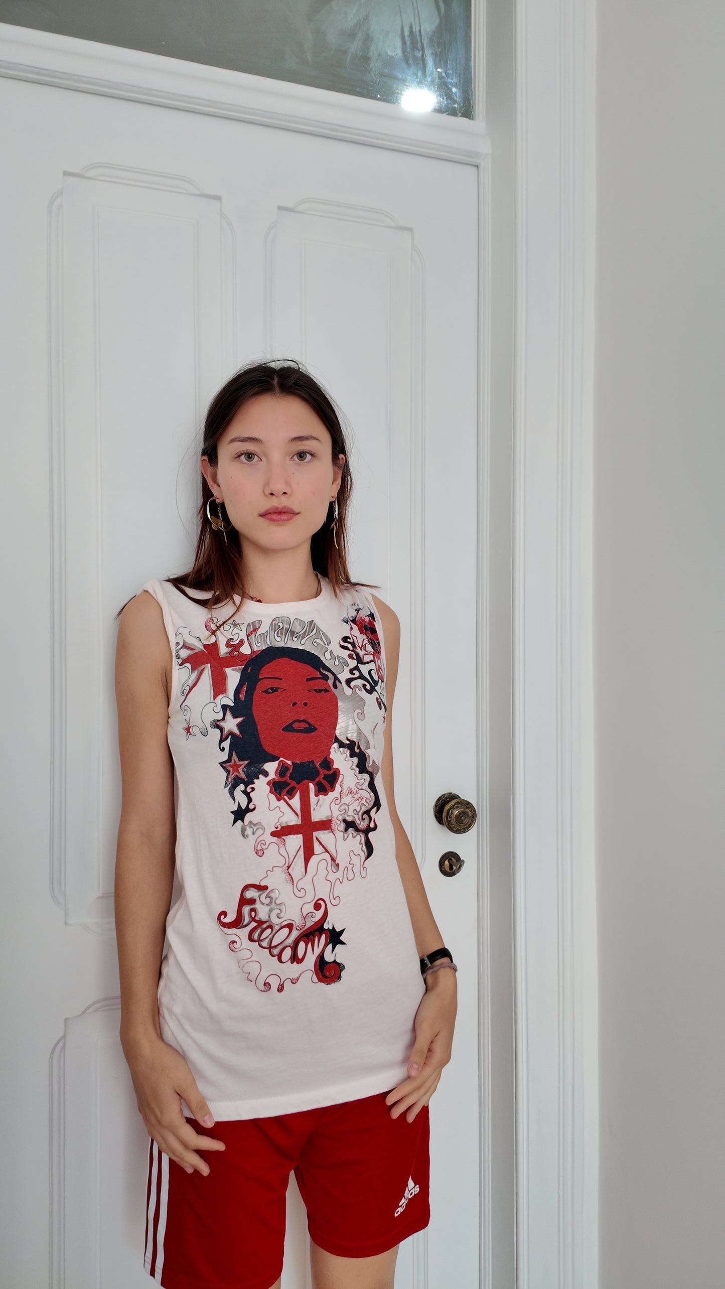 Iconic long miss sixty vintage top size S/M