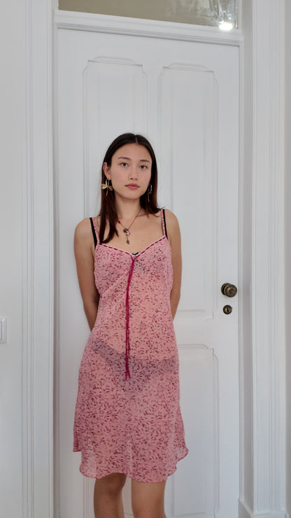 Adorable flower slip dress size 38