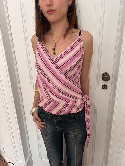Beautiful stripes fairy top size M