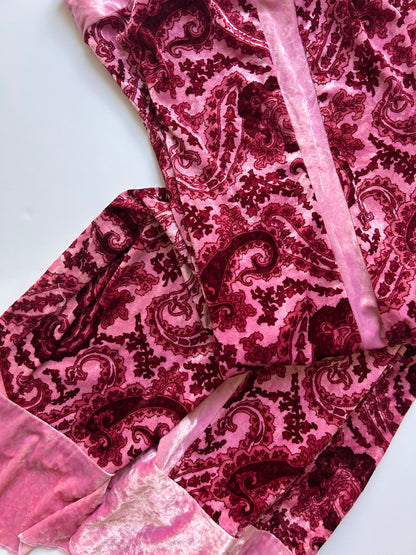 Adorable vintage made in Italy pink maxi dress size S/M