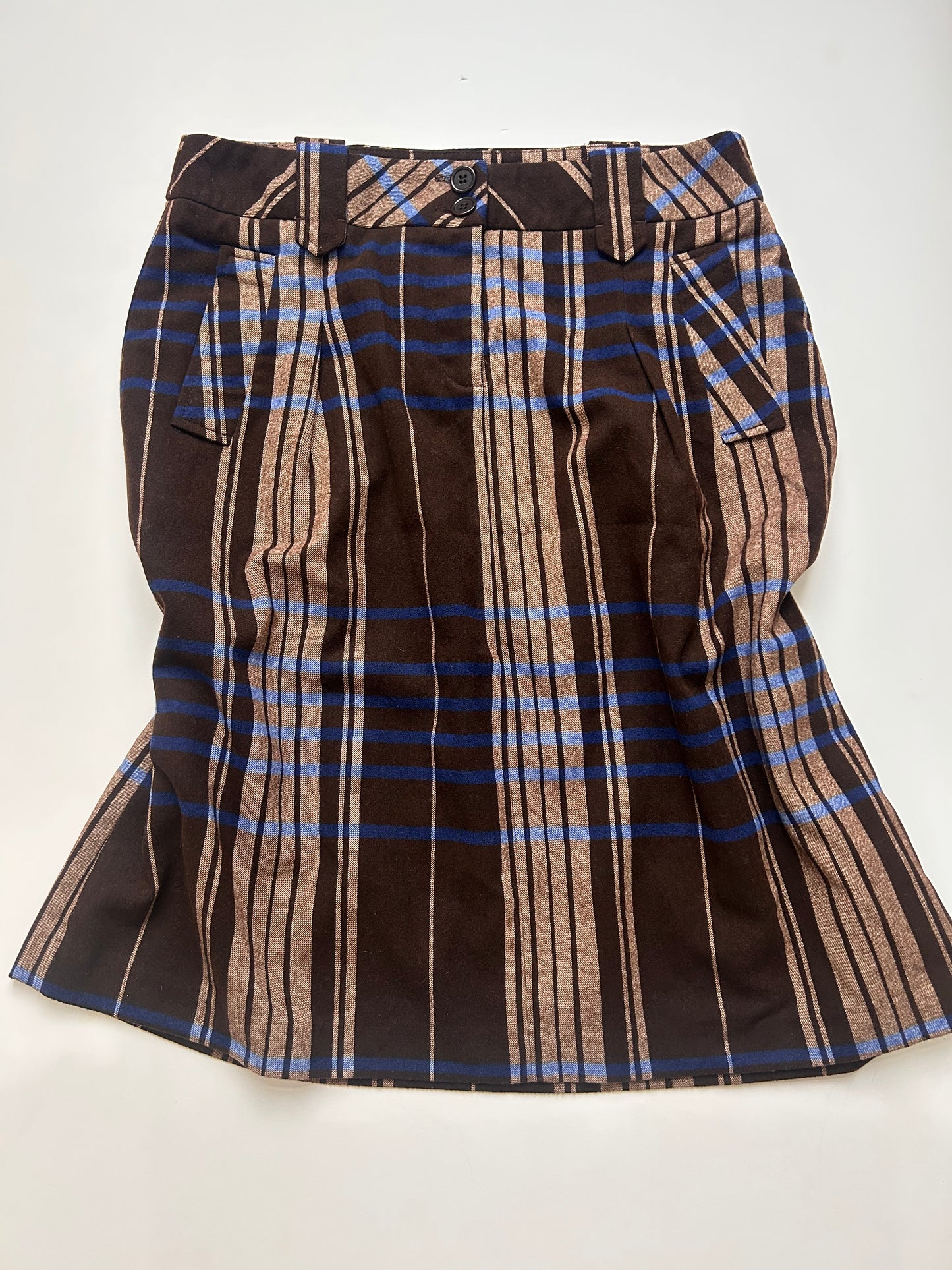 Iconic striped midi skirt size M