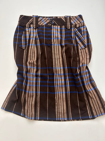 Iconic striped midi skirt size M