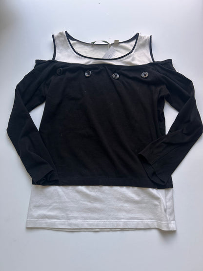 Adorable long sleeve top size S