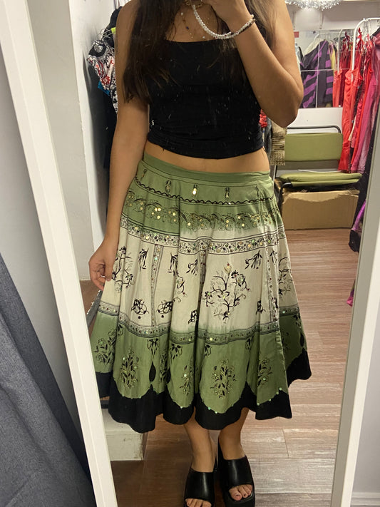 Adorable fairy midi skirt size S